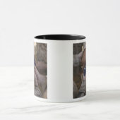 Marines falten eine amerikanische Flagge Tasse (Zentrum)