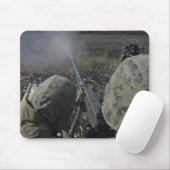 Marines feuern ein Maschinengewehr vom Typ M2 50 Mousepad (Mit Mouse)