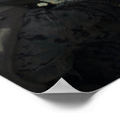 Marines feuern ein Maschinengewehr vom Typ M2 50 Poster (Ecke)