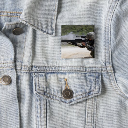 Marines feuern Schusswaffen Button (Beispiel)