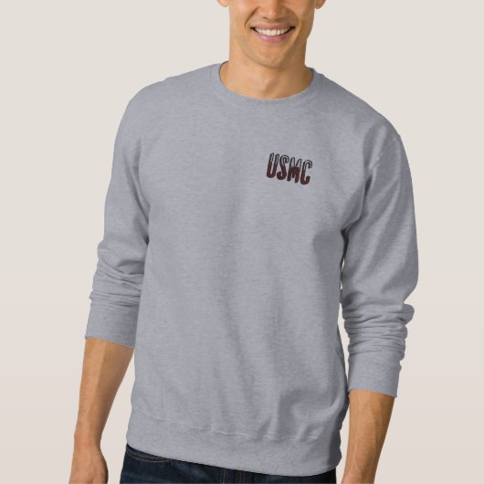 MARINES in Fire Sweatshirt (Vorderseite)