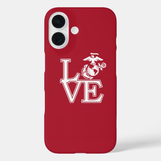 Marines Liebe Design Case-Mate iPhone Hülle (Rückseite)