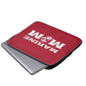Marines Mama Laptopschutzhülle (Vorne Knopf)