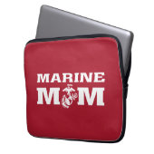 Marines Mama Laptopschutzhülle (Vorderseite Links)