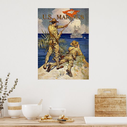 Marines Poster (Küche)