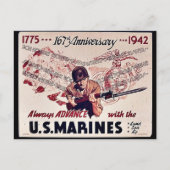 Marines Postkarte (Vorderseite)