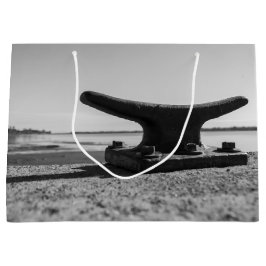 marines, schwarzes und weißes Photothema Große Geschenktüte