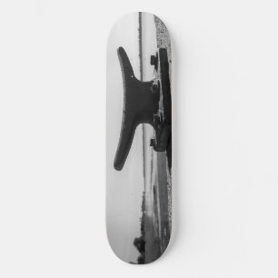 marines, schwarzes und weißes Photothema Skateboard