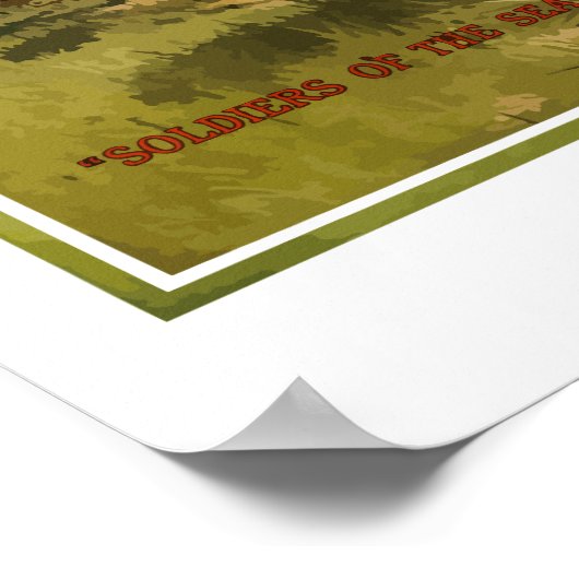 Marines — Seeleute Poster (Ecke)