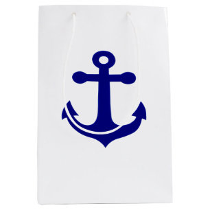 Marineschiff Anker Schifffahrt  Mittlere Geschenktüte