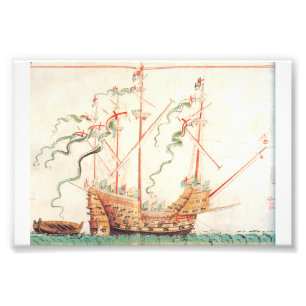 Marineschiff Fotodruck