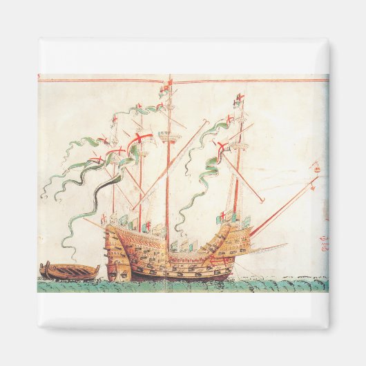 Marineschiff Magnet (Vorne)