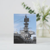 Marineschiff Postkarte (Stehend Vorderseite)