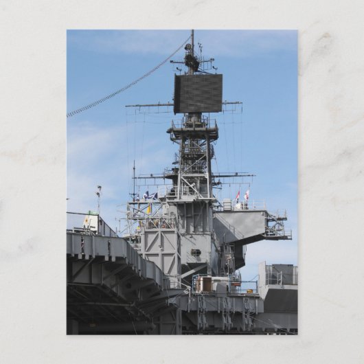 Marineschiff Postkarte (Vorderseite)