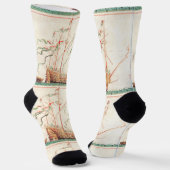 Marineschiff Socken (Gewinkelt)