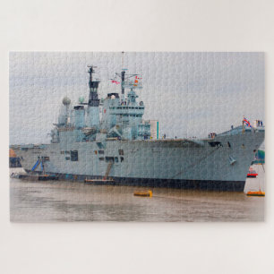 Marineschiffe Touristenattraktionen auf der Themse Puzzle