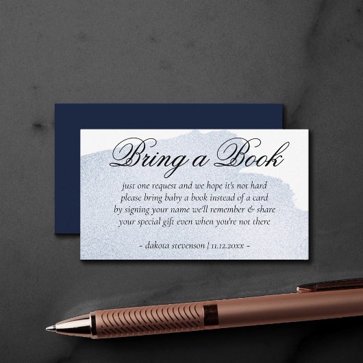 Marineschlag | Chic Bring ein Baby Book Gedicht mi Begleitkarte