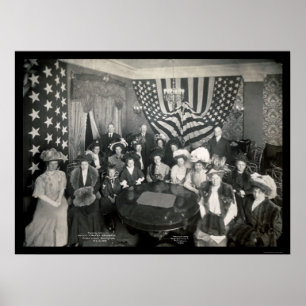 Marineschule fördert Foto 1908 Poster