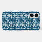 Marinesoldat Element Meer Muster Case-Mate iPhone Hülle (Rückseite (Horizontal))