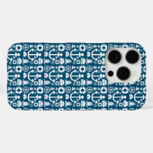 Marinesoldat Element Meer Muster Case-Mate iPhone Hülle (Rückseite (Horizontal))