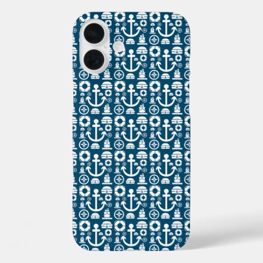 Marinesoldat Element Meer Muster Case-Mate iPhone Hülle (Rückseite)