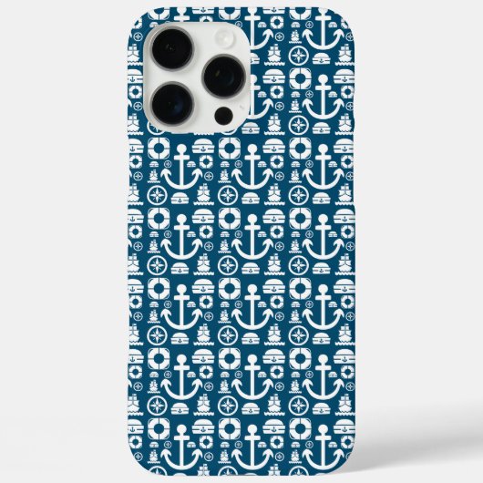 Marinesoldat Element Meer Muster Case-Mate iPhone Hülle (Rückseite)