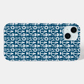 Marinesoldat Element Meer Muster Case-Mate iPhone Hülle (Rückseite (Horizontal))