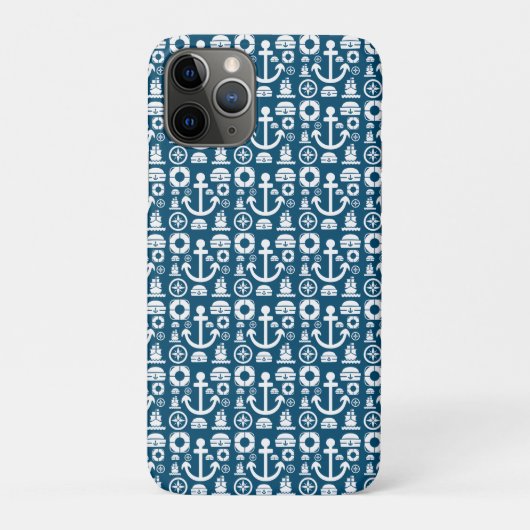 Marinesoldat Element Meer Muster Case-Mate iPhone Hülle (Rückseite)