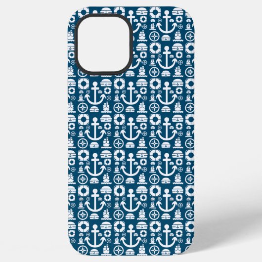 Marinesoldat Element Meer Muster iPhone Hülle (Rückseite)