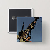 Marinesoldaten auf einer SPIE ANLAGE. ein Button (Vorne & Hinten)