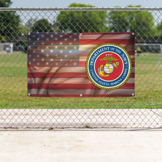 Marinesoldaten Banner (Insitu)