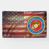 Marinesoldaten Banner (Horizontal)