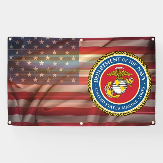 Marinesoldaten Banner (Horizontal)
