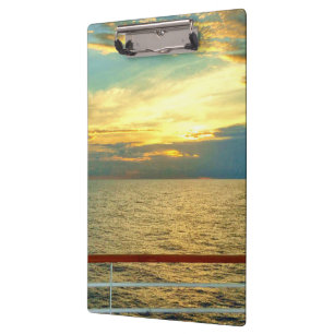 Marinesonnenaufgang Klemmbrett