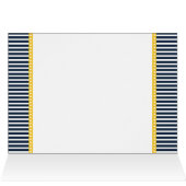 Marinestreifen, nautische Hochzeitsszeitskapelle T (Innenansicht Horizontal (Oben))