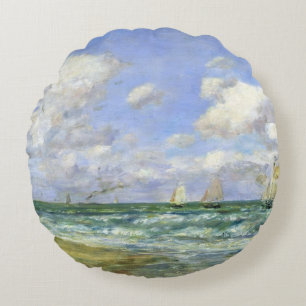 Marineszene, 1894 rundes kissen