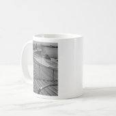 Marinetreppen Grayscale Kaffeetasse (Vorderseite Links)