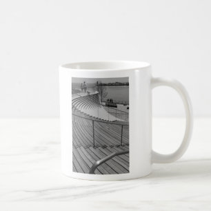 Marinetreppen Grayscale Kaffeetasse