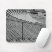 Marinetreppen Grayscale Mousepad (Mit Mouse)