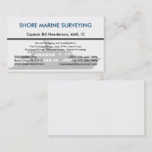 MarineüberblickenVisitenkarten Visitenkarte (Vorne/Hinten)