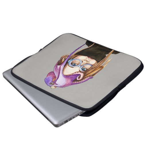 Marineüberraschung Laptopschutzhülle (Vorne Knopf)