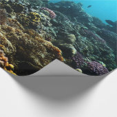 Marineumwelt im Pazifik Geschenkpapier (Ecke)
