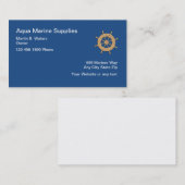 Marineversorgungs-Visitenkarten Visitenkarte (Vorne/Hinten)