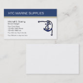 Marineversorgungs-Visitenkarten Visitenkarte (Vorne/Hinten)