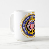 Marineveteran Kaffeetasse (Vorderseite Links)
