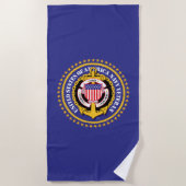 Marineveteran Strandtuch (Vorderseite)