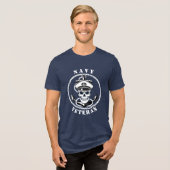 Marineveteran Tri-Blend Shirt (Vorderseite voll)