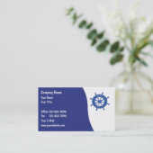 MarineVisitenkarten Visitenkarte (Stehend Vorderseite)