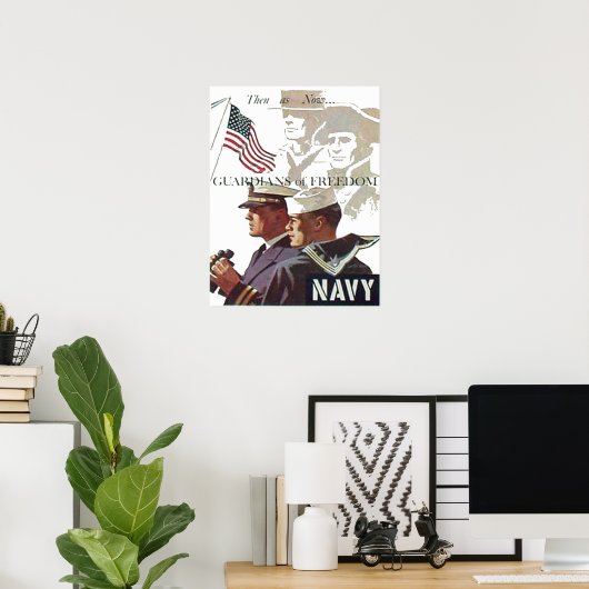Marinewächter des Freedom Poster (Heimbüro)