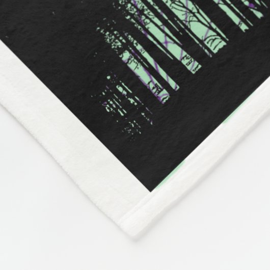 Marinierte Flanelldecke  Fleecedecke (Ecke)